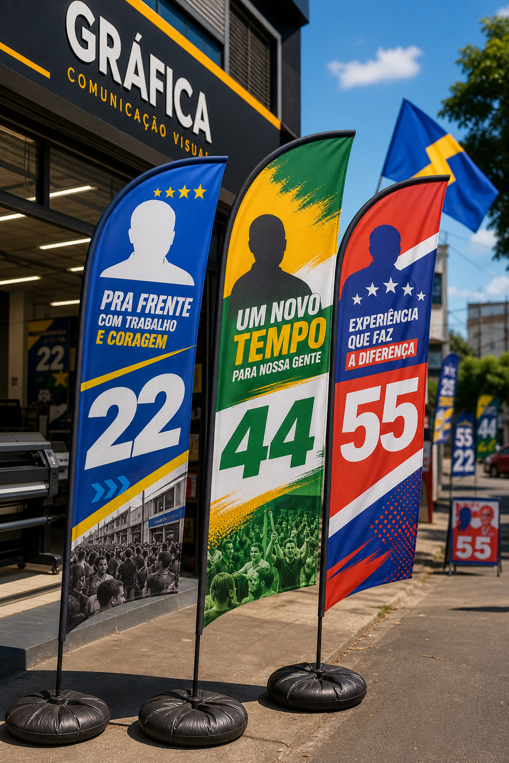 Windbanner político